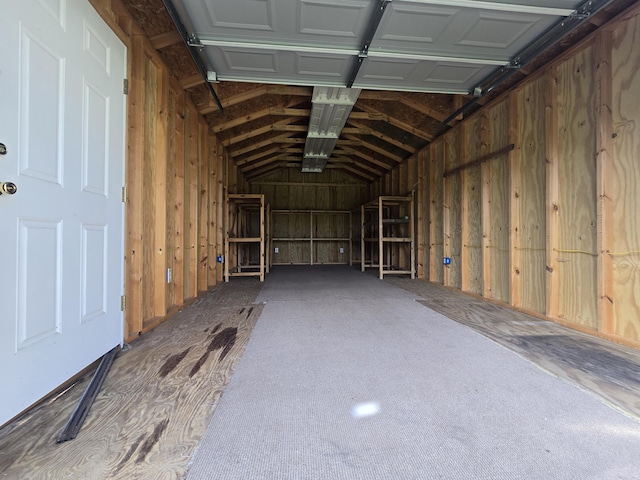 2051 Stutesman Dr, Fairview, MI 48621 - view of garage