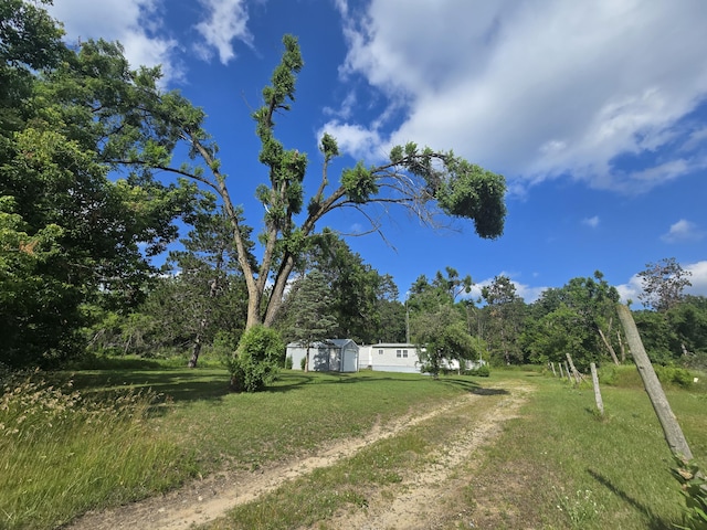 2051 Stutesman Dr, Fairview, MI 48621 - view of green lawn