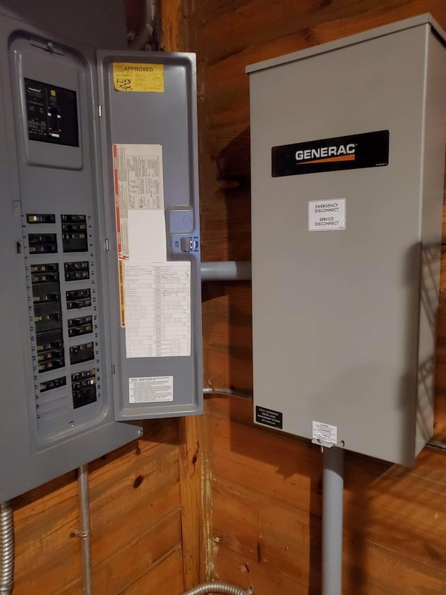 utility room featuring electric panel