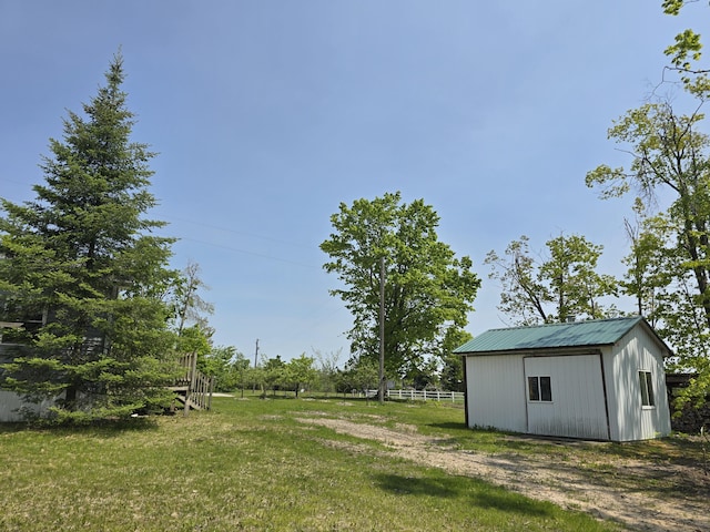 1793 W Kittle Rd, Mio, MI 48647 - view of yard featuring an outdoor structure