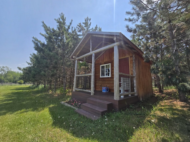 1300 N Perry Creek Rd, Fairview, MI 48621 - view of outdoor structure