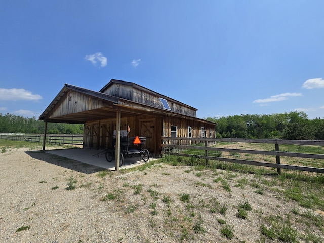 1300 N Perry Creek Rd, Fairview, MI 48621 - view of stable