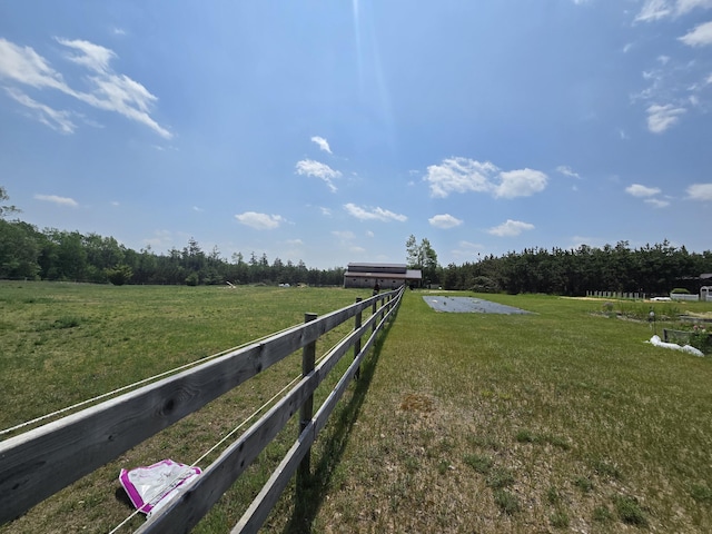 1300 N Perry Creek Rd, Fairview, MI 48621 - view of yard featuring a view of rural / pastoral area