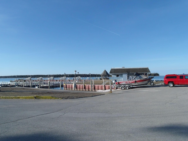 3468 W Nye Rd, Hessel, MI 49745 - view of parking with a water view