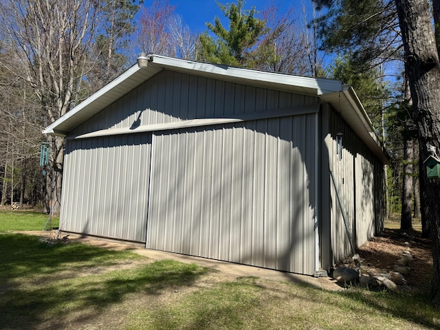 10525 Alpenhof Dr, Grayling, MI 49738 - view of outbuilding featuring an outbuilding