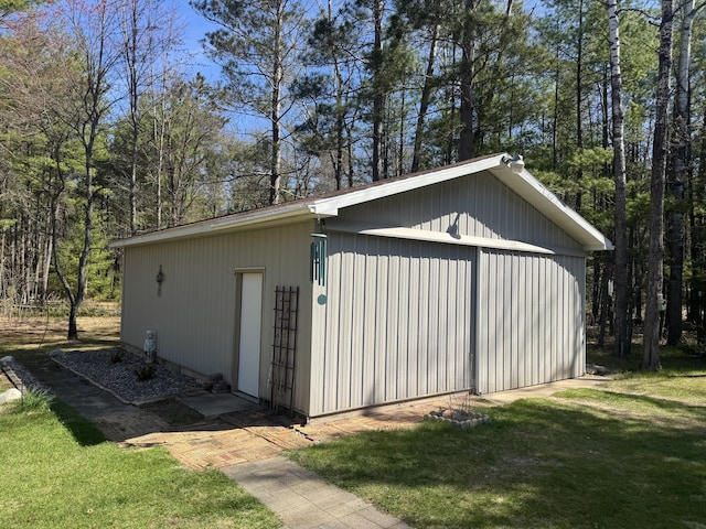 10525 Alpenhof Dr, Grayling, MI 49738 - view of detached garage