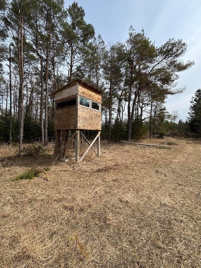 view of poultry coop
