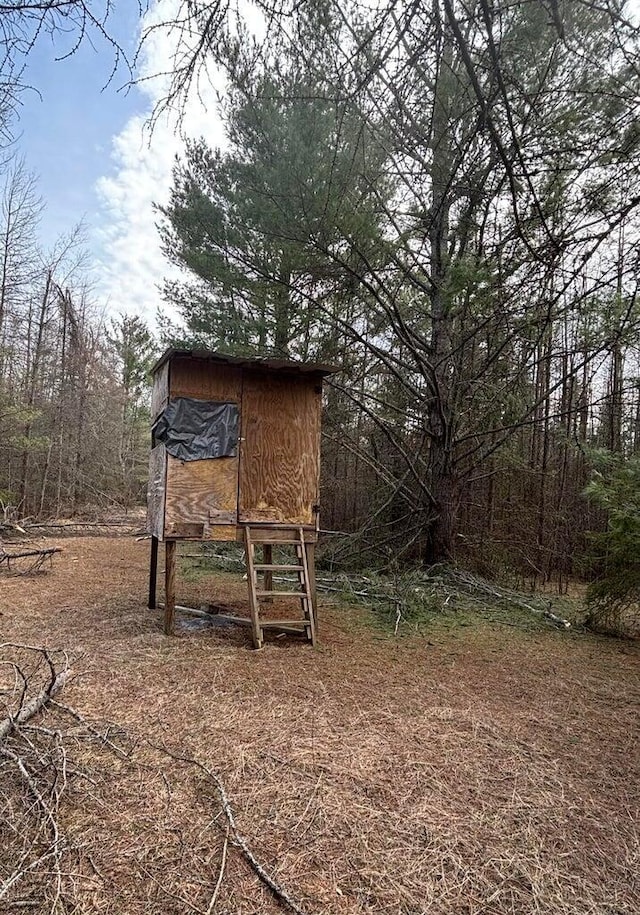 view of poultry coop