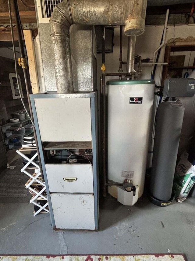 utilities with water heater