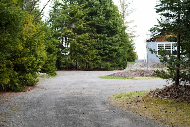 1220 N Lake Huron Shore Dr, Harrisville, MI 48740 - view of road with driveway