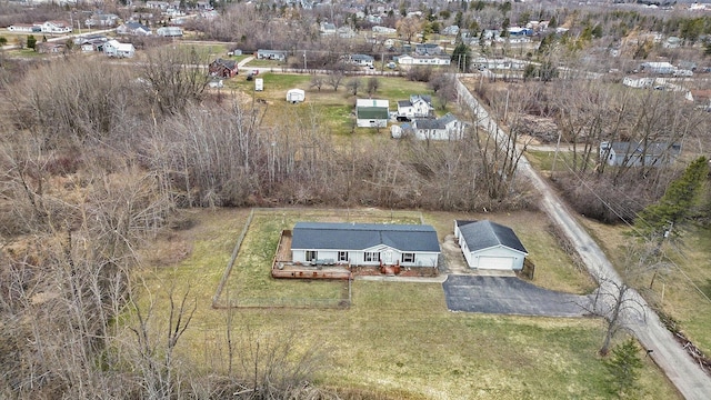 1580 Bancroft St, Cheboygan, MI 49721 - bird's eye view featuring a residential view