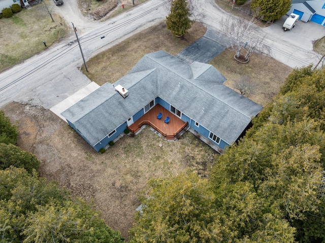 198 W Spruce St, Saint Ignace, MI 49781 - birds eye view of property