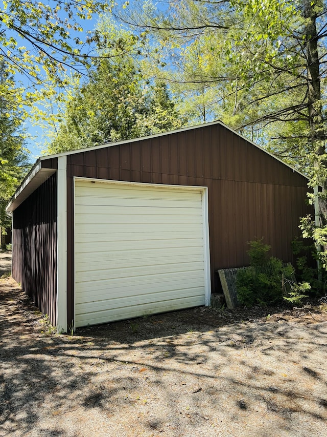 17745 Shubert Hwy, Alpena, MI 49707 - view of detached garage