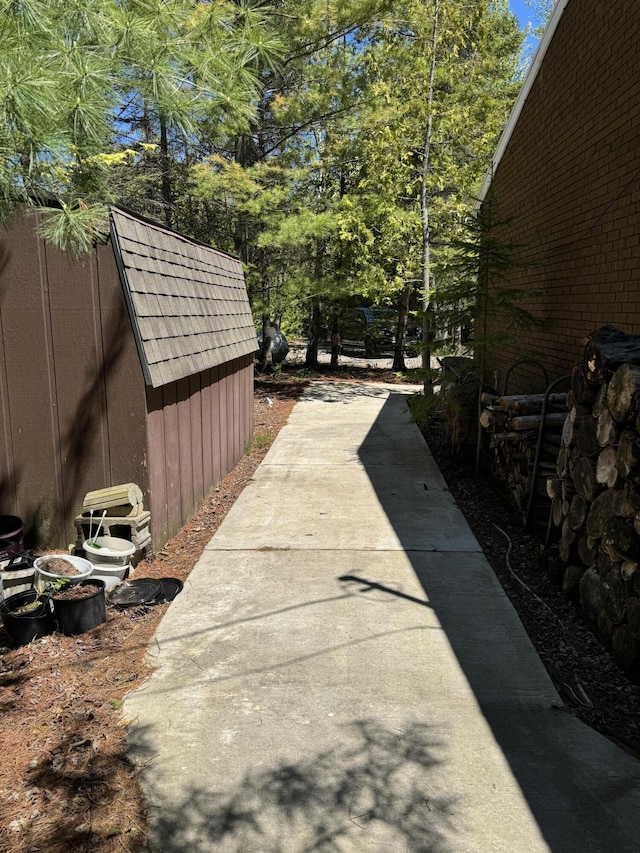 17745 Shubert Hwy, Alpena, MI 49707 - exterior space featuring a shed