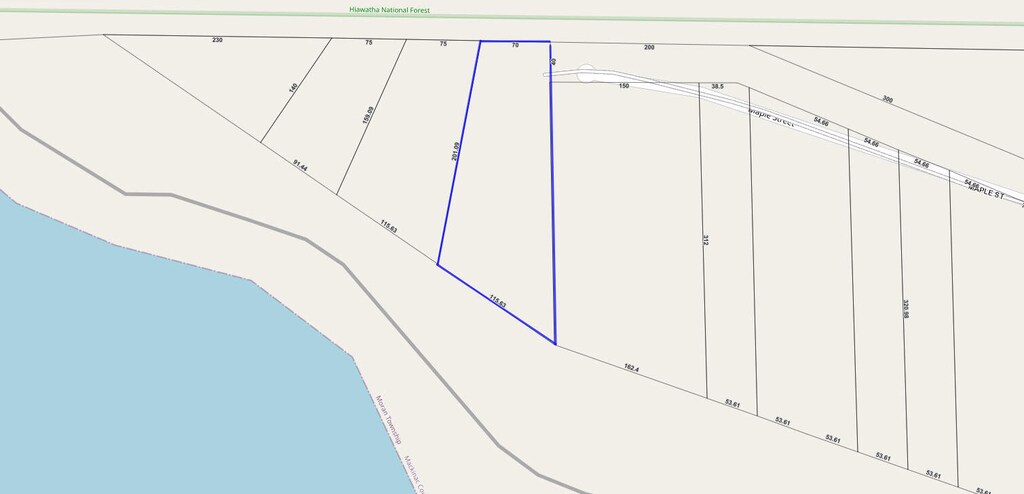 3115 Maple St, Saint Ignace, MI 49781
