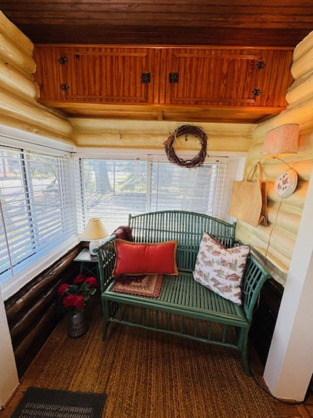 sunroom / solarium with a wealth of natural light