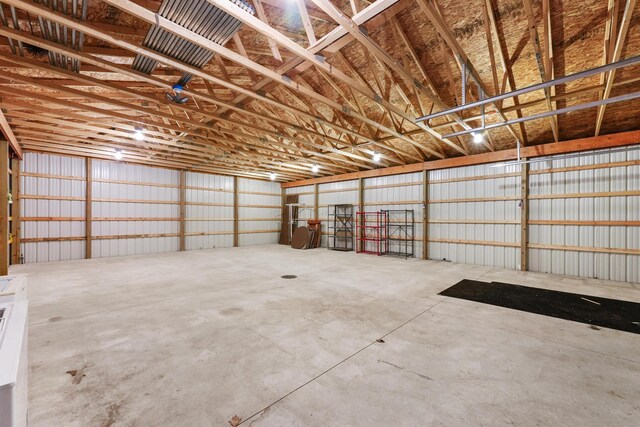 321 Greenleaf Dr, Houghton Lake, MI 48629 - view of garage