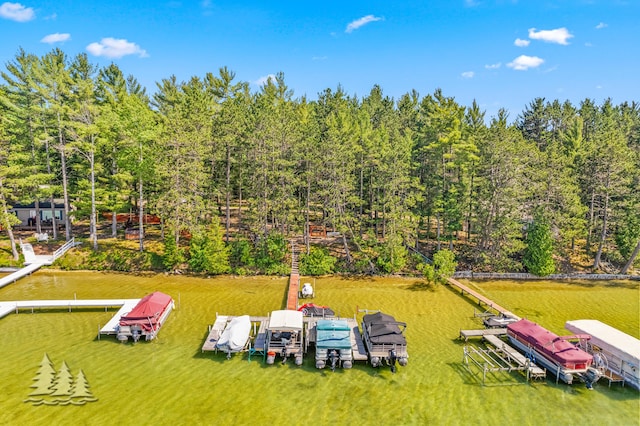 2931 Boulan Dr, Lewiston, MI 49756 - bird's eye view