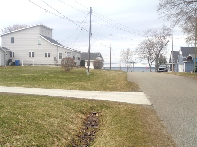 view of road