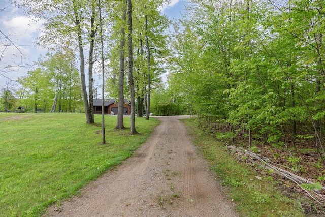 3525 E Pointe Dr, Beaverton, MI 48612 - view of dirt / gravel road