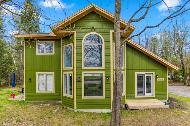 1406 Opal Lake Rd, Gaylord, MI 49735 - view of back of property