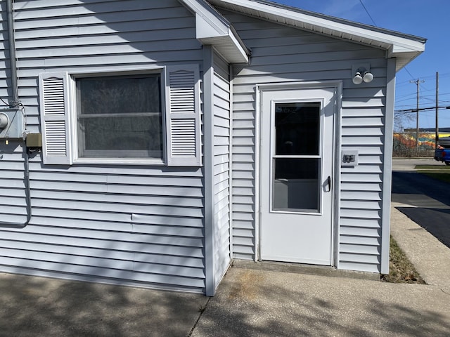 view of entrance to property
