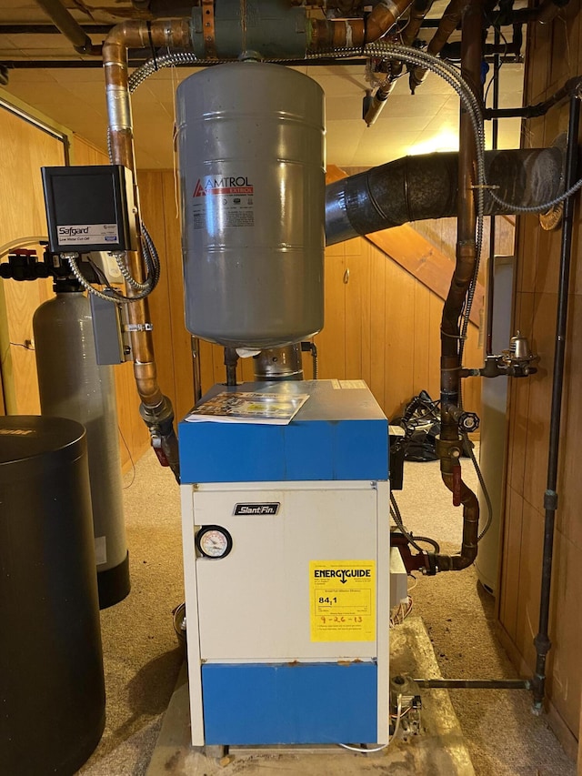 view of utility room