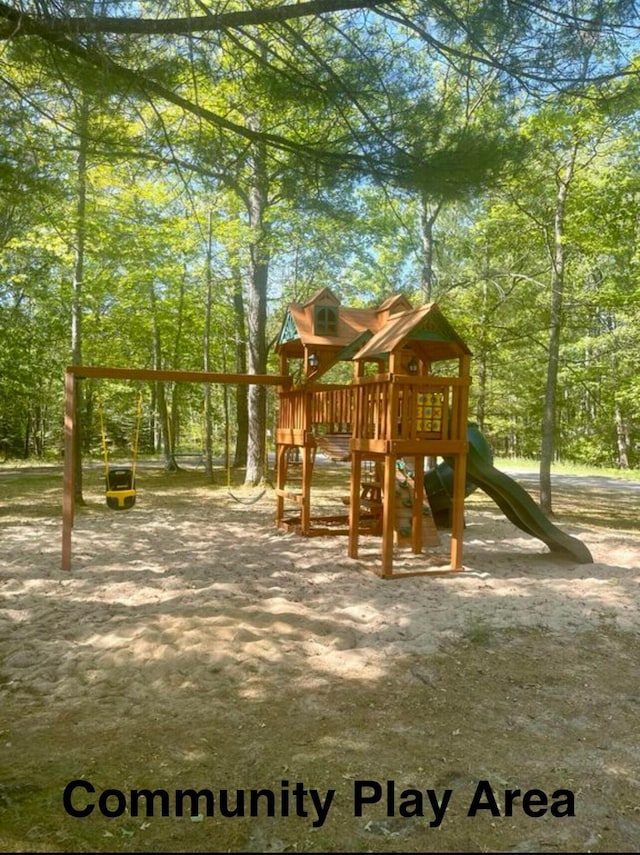 view of community playground