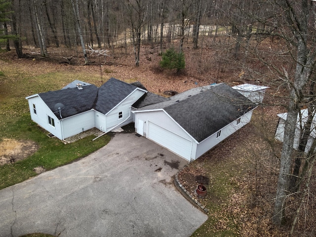 drone / aerial view