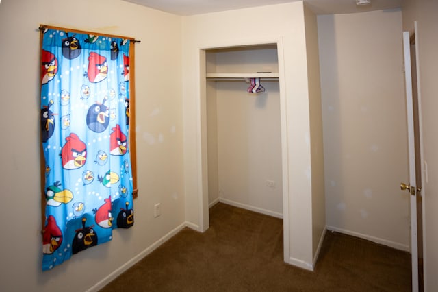 view of closet