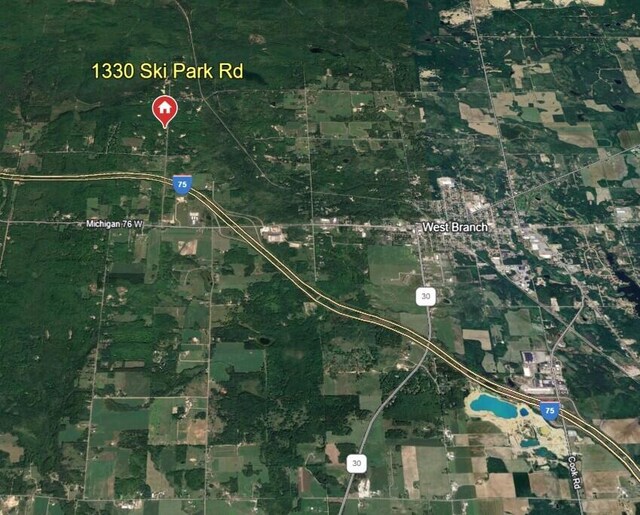 1330 Ski Park Rd, West Branch, MI 48661 - map location