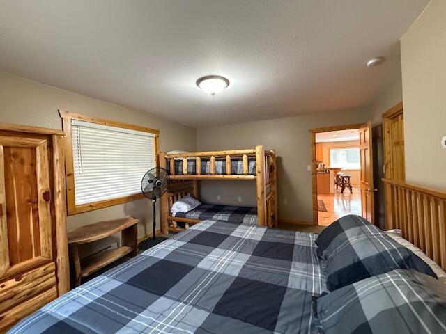 bedroom featuring carpet flooring