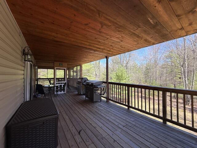 view of deck