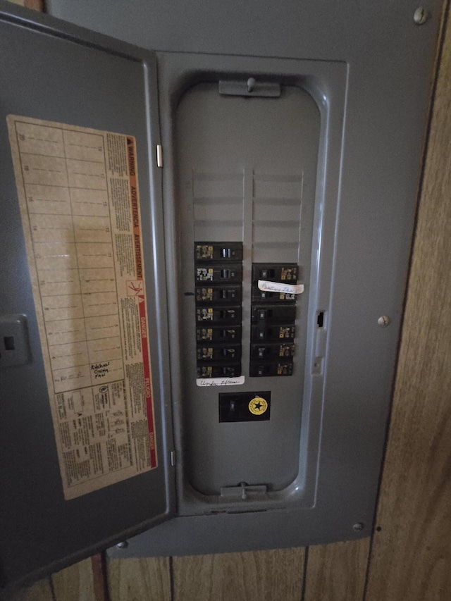 utilities with electric panel