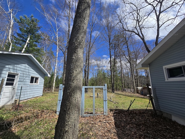 view of yard