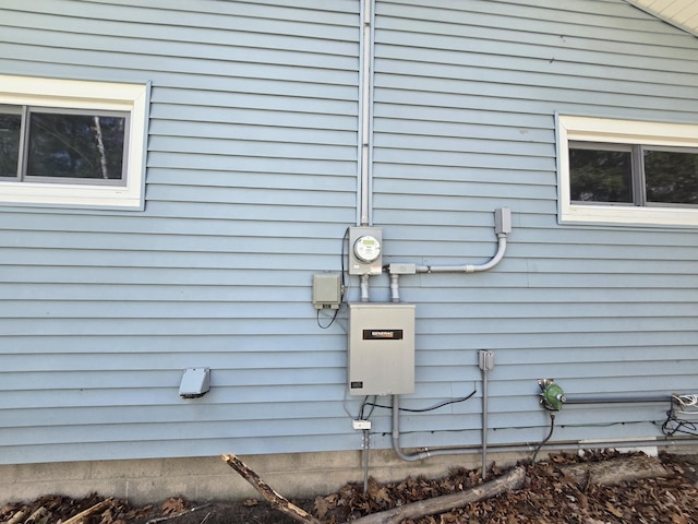 details with electric meter
