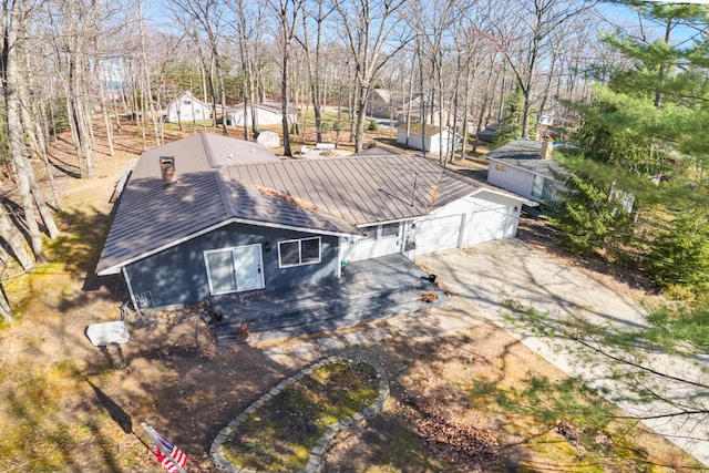 234 Pocahontas Ave, Roscommon, MI 48653 - aerial view