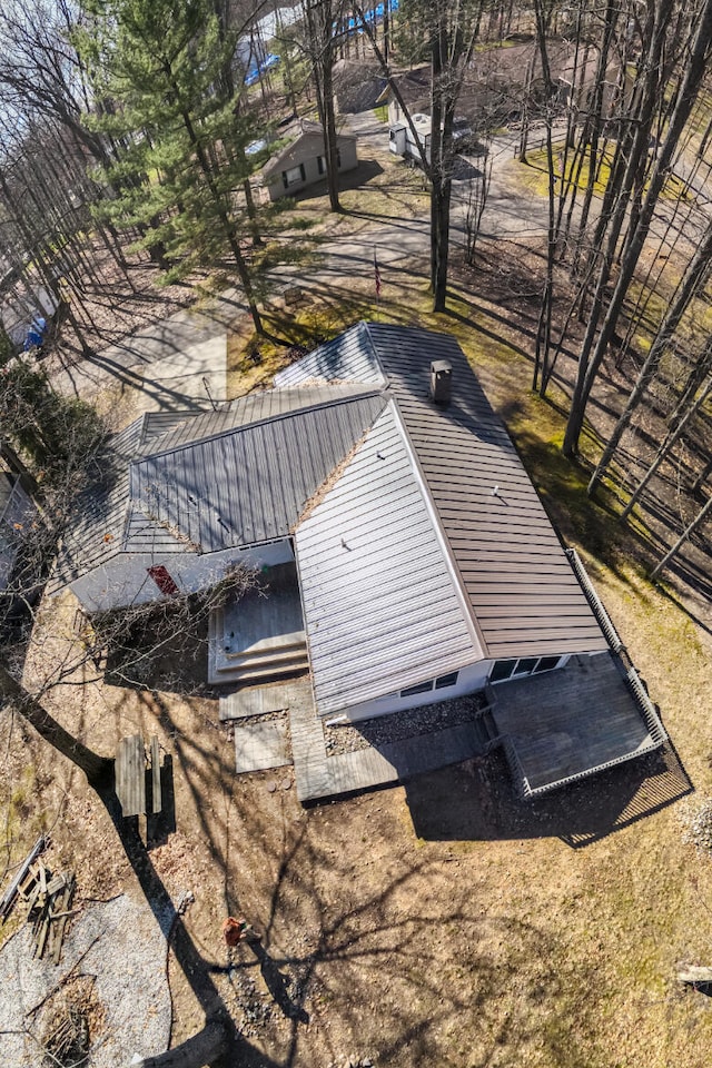 234 Pocahontas Ave, Roscommon, MI 48653 - aerial view