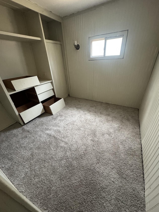 unfurnished bedroom with carpet