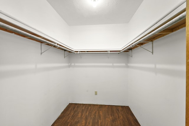 207 Cindy Ave, Roscommon, MI 48653 - walk in closet featuring dark wood-style floors