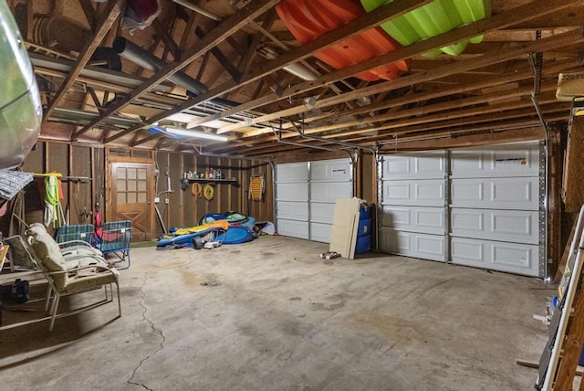 15757 Lakeway Dr, Wolverine, MI 49799 - view of garage