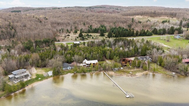 835 M-88, Bellaire, MI 49615 - view of property location featuring a forest and a nearby body of water