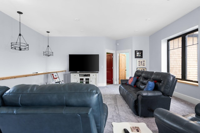 835 M-88, Bellaire, MI 49615 - living room featuring baseboards and carpet flooring