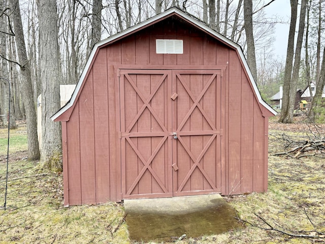 3313 Pleasant View Dr, Lewiston, MI 49756 - view of shed