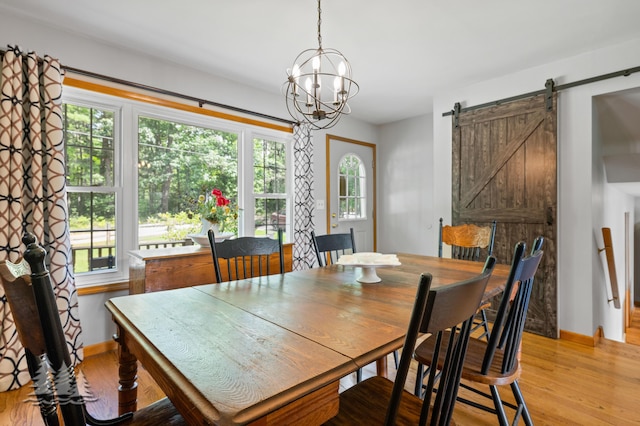 3897 S Mielke Way Rd, Lewiston, MI 49756 - dining room featuring light wood-style flooring and a wealth of natural light
