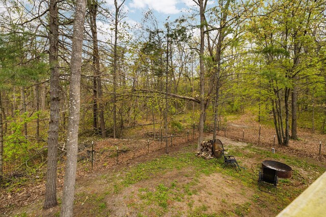 1350 Pine Point Dr, Lewiston, MI 49756 - view of yard