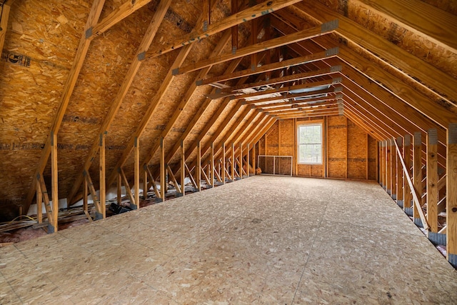 1350 Pine Point Dr, Lewiston, MI 49756 - view of attic