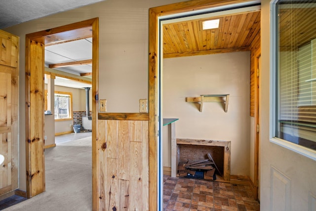 4441 Judy Ave, Lewiston, MI 49756 - bathroom with brick patterned floors
