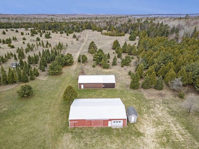 aerial view