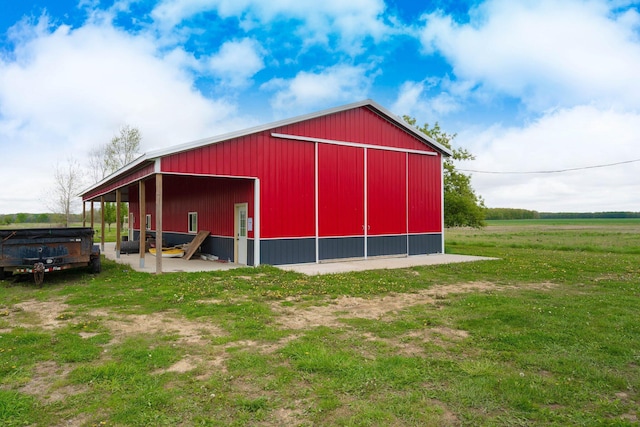 2211 N Kerby Rd, Owosso, MI 48867 - view of pole building